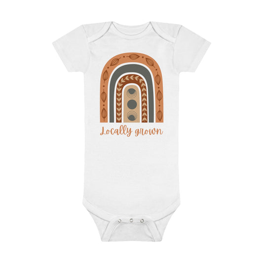 Locally Grown Baby Organic Short Sleeve Onesie