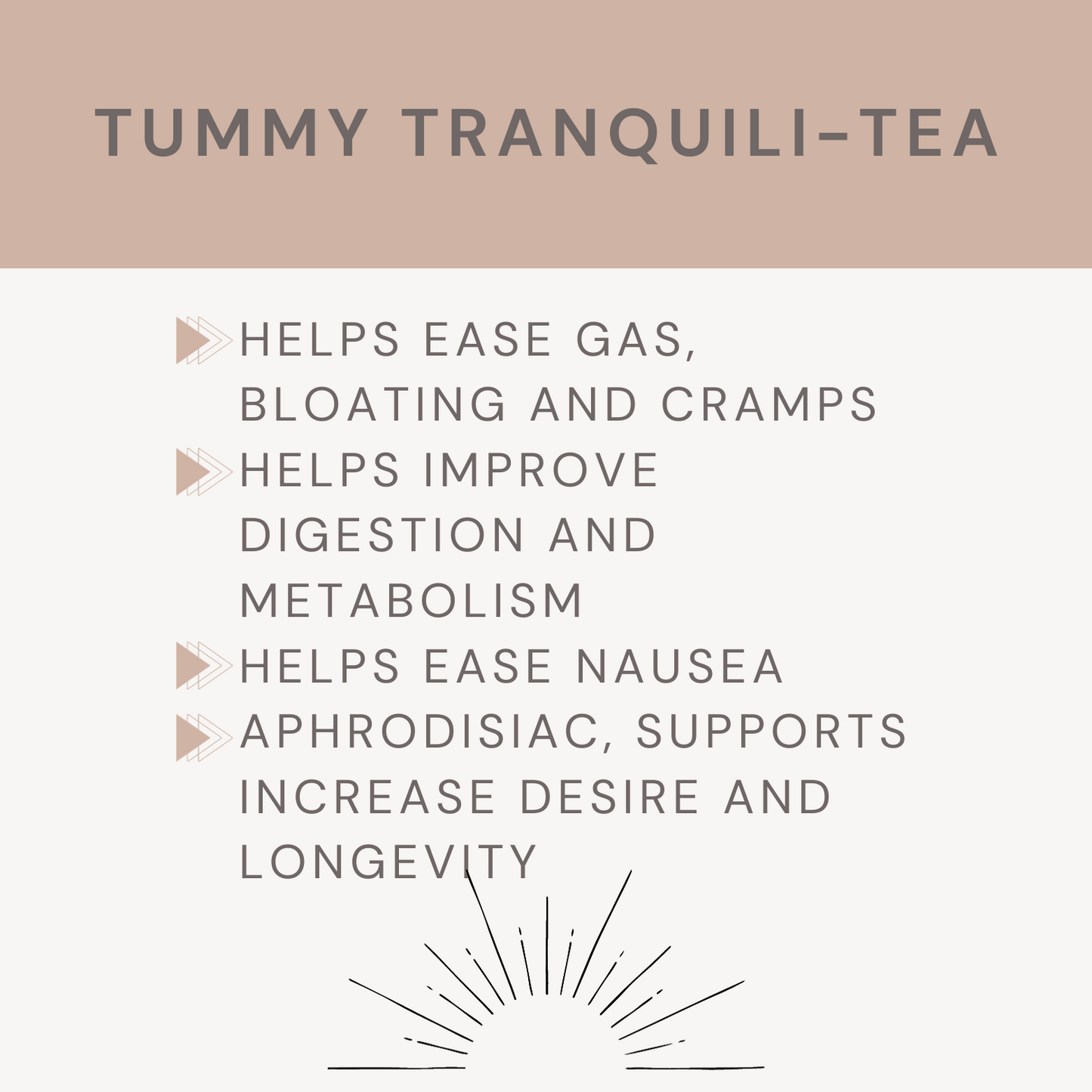 Tummy Tranquili-TEA Herbal Tea Blend