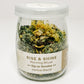 Rise & Shine Morning Ritual Sip or Smoke Herbal Blend (front)
