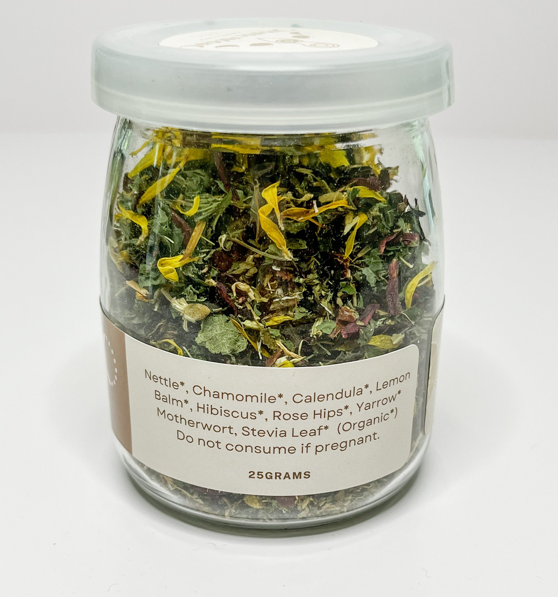 Rise & Shine Morning Ritual Sip or Smoke Herbal Blend (ingredients)