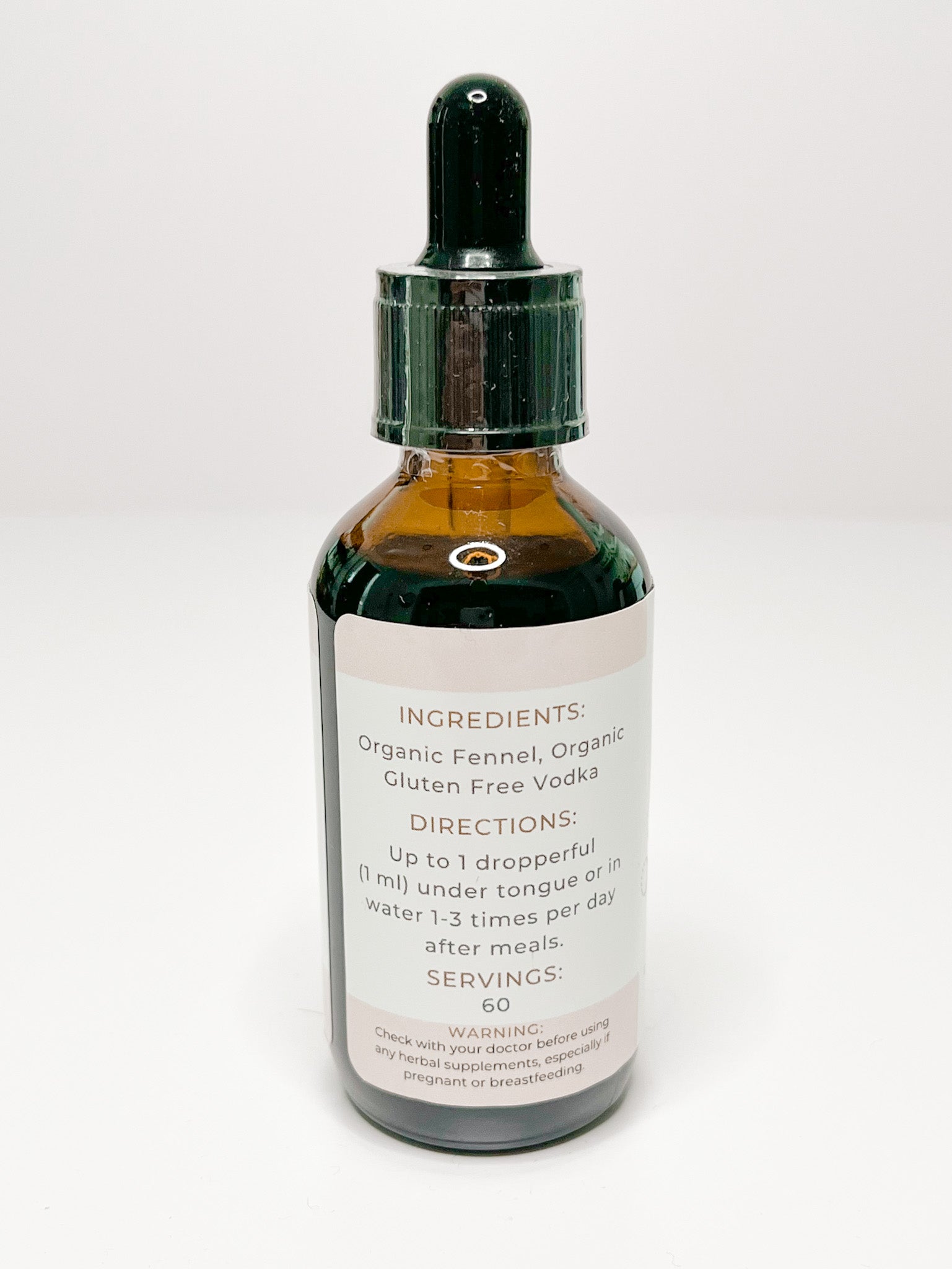 Fennel Tincture (ingredients & directions)