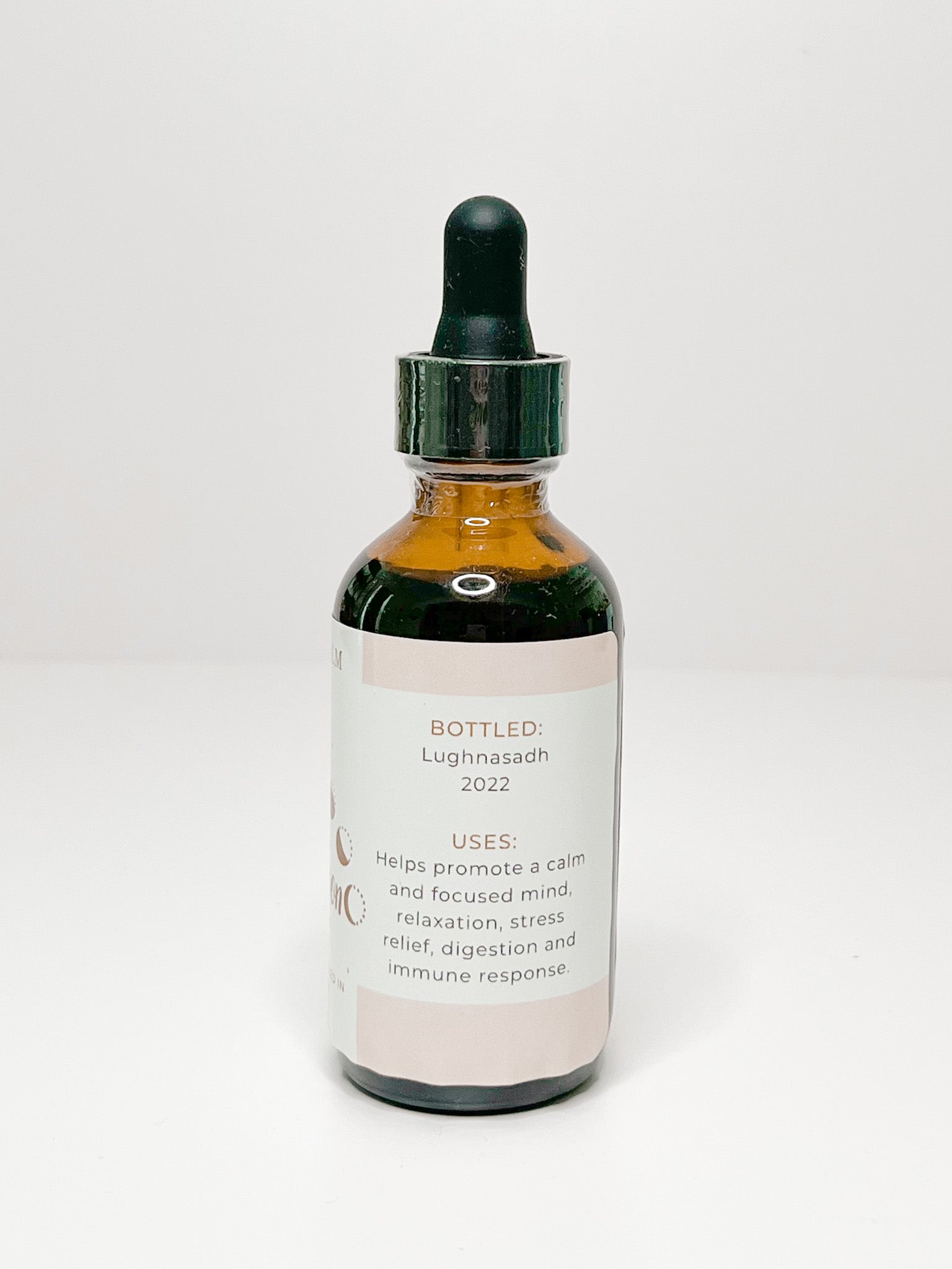 Lemon Balm Tincture (bottled & uses)