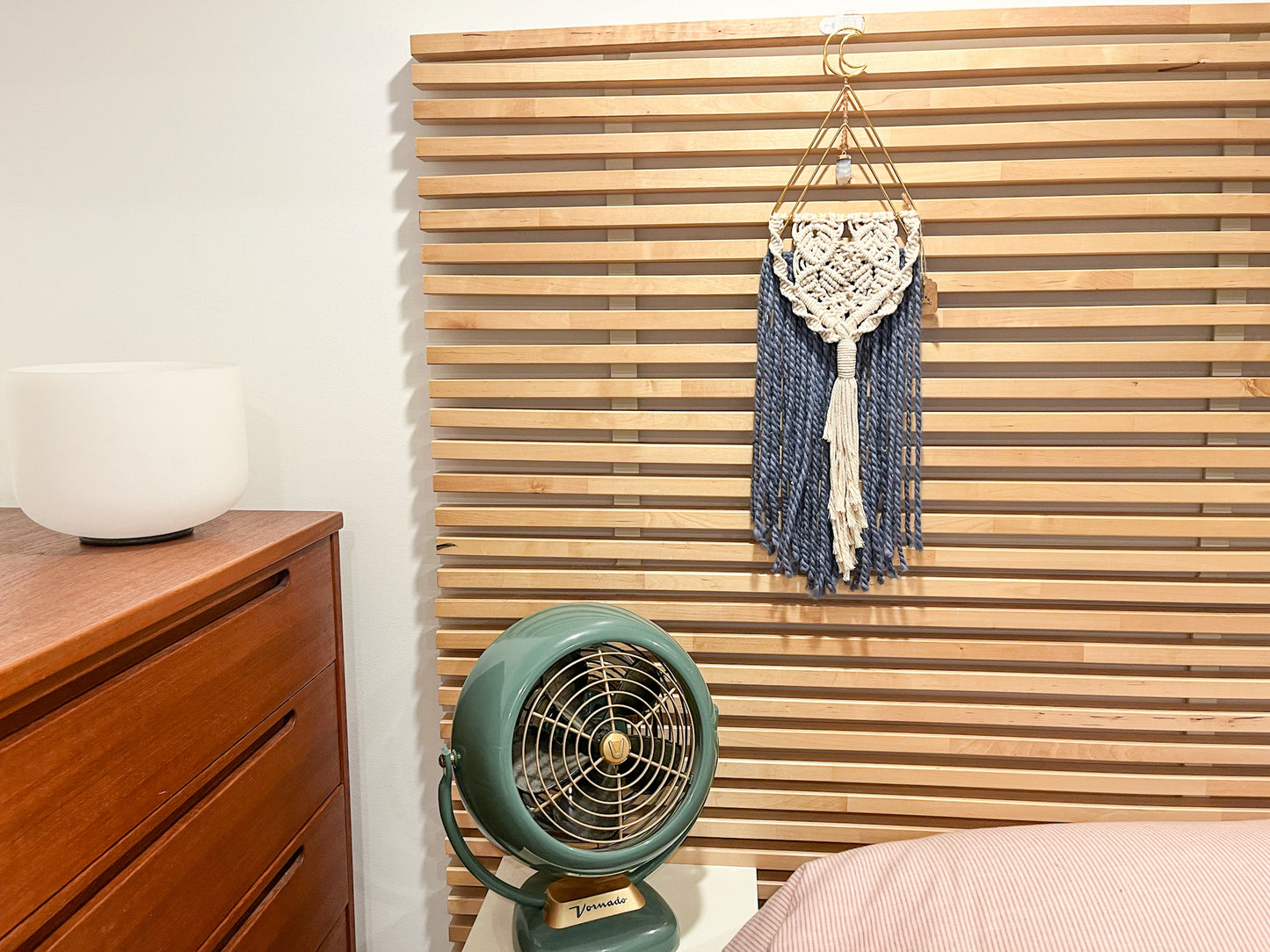 Blue Moon Macrame Wall Hanging