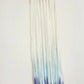 Hand Dyed Crystal Moon Macrame Wall Hanging