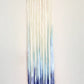 Hand Dyed Smoky Quartz Macrame Wall Hanging