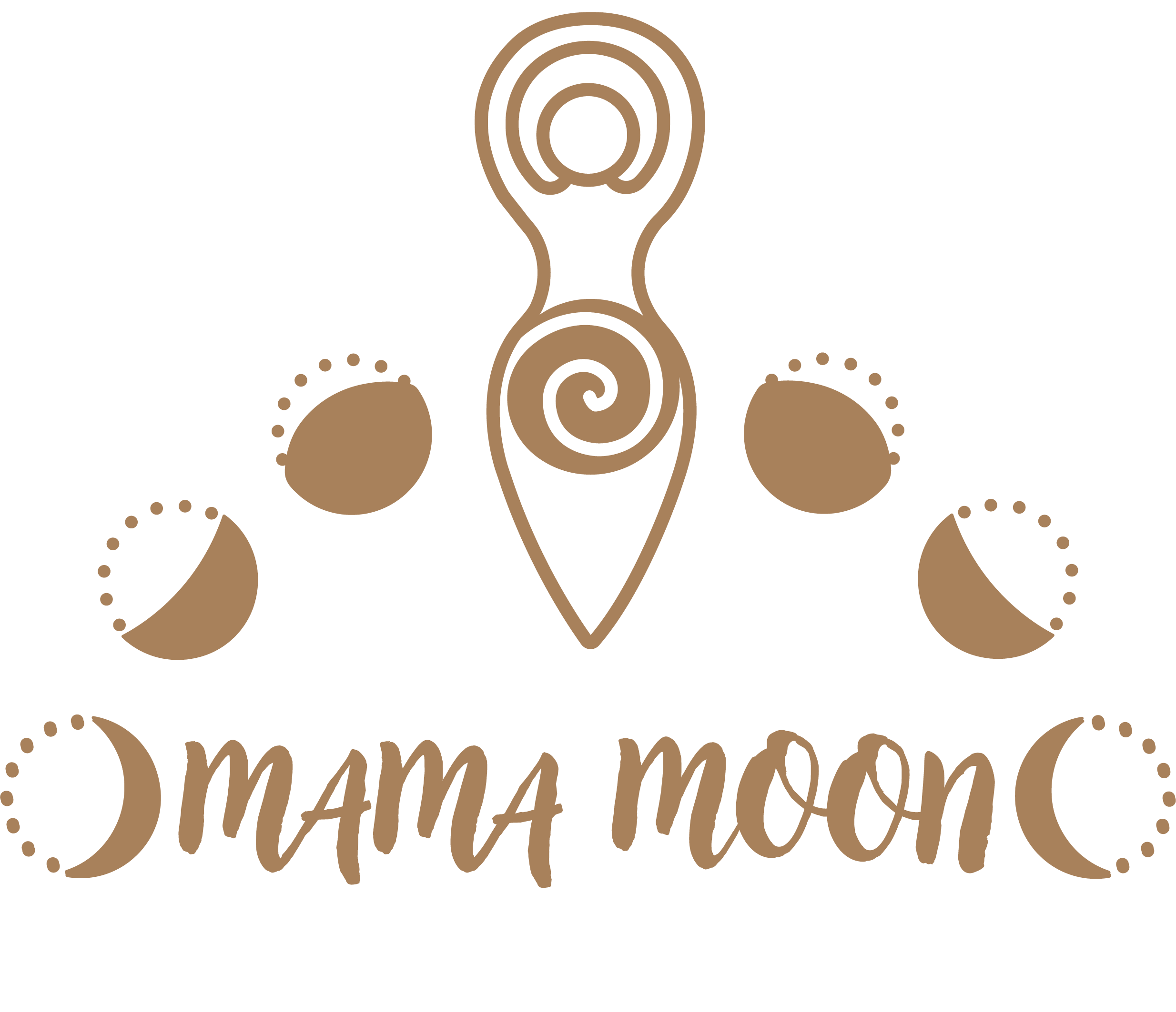 Mama Moon brown logo