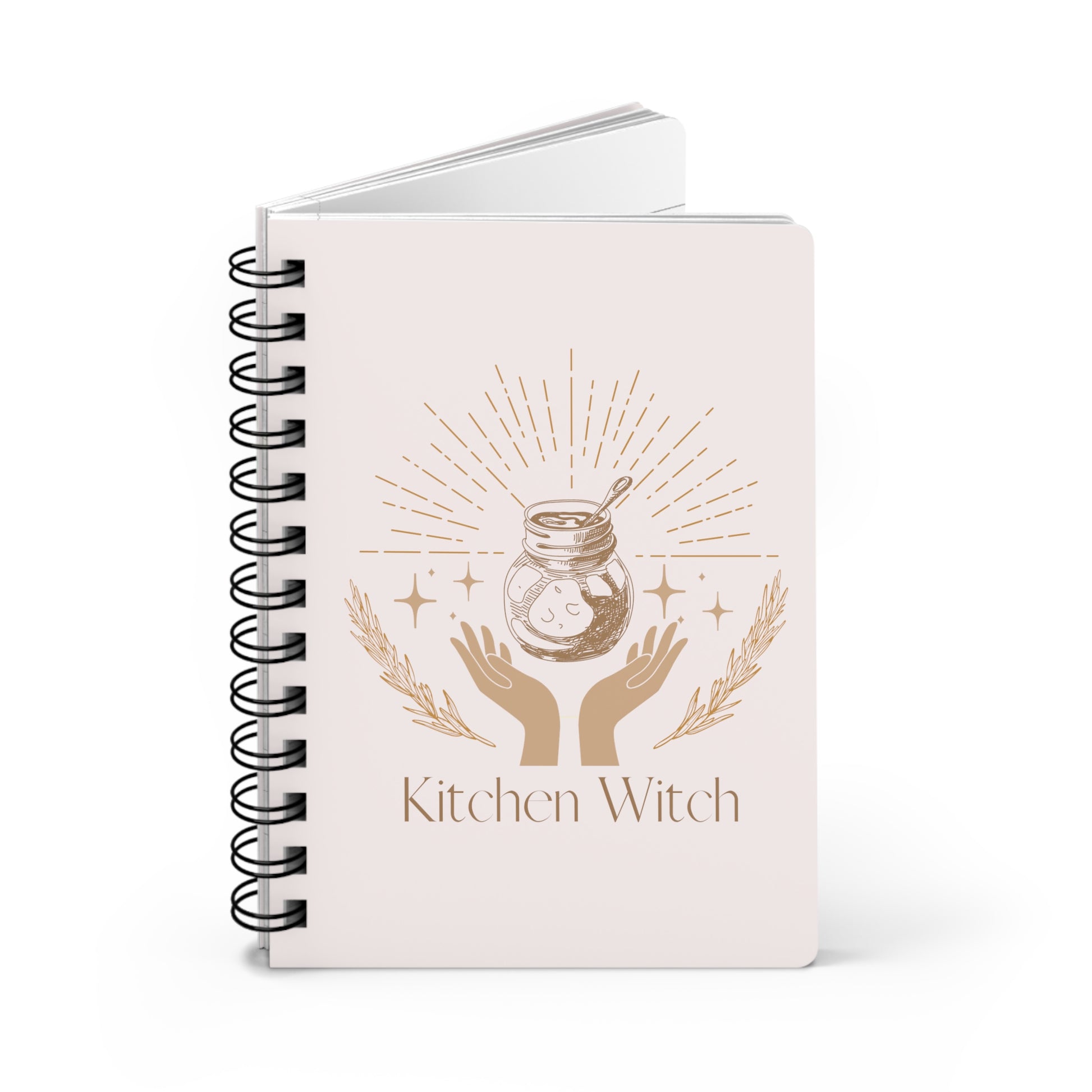 Spiral Bound Kitchen Witch Journal (upright)