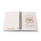 Spiral Bound Rootwork Magick Journal (open face down)